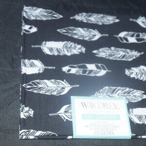 Waverly Inspirations Fat Quarter - "Feathers Onyx" Print